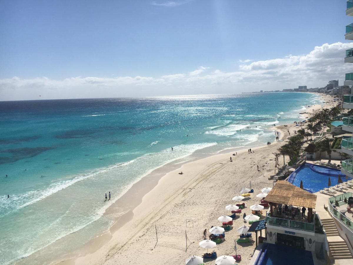 Studio Oceanfront Prime Location Cancún Exterior foto
